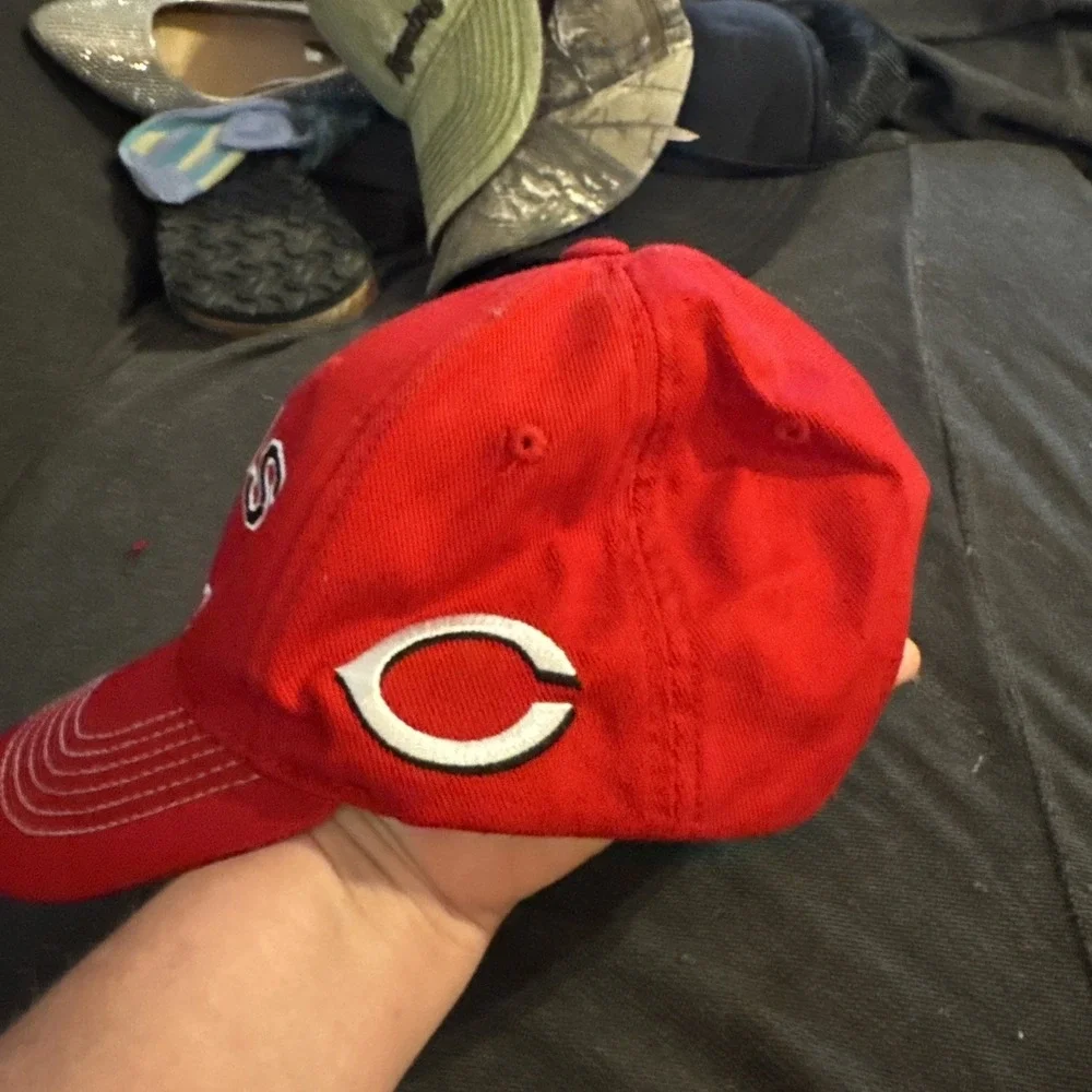 Cincinnati Reds Hat Cap Red Black Adjustable MLB Baseball Fan Favorite One Size
